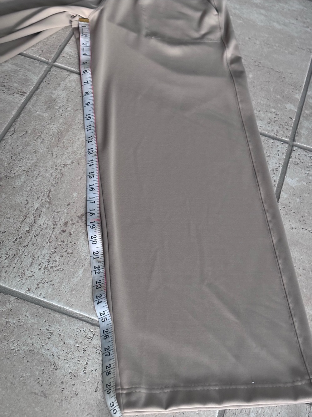 Athleta Womens Pants Venice Wide Leg High Rise Athletic Active Size Small Taupe - Picture 4 of 12
